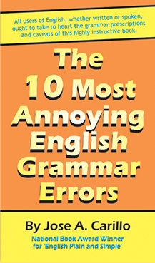 10 Most Annoying English Grammar Errors