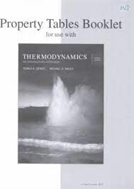 Property Tables Booklet for Use with Thermodynamics